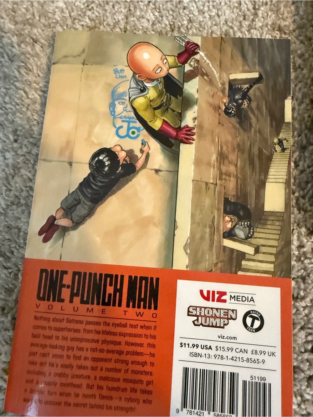 One-Punch Man Volume 02 Poster - Multi-Color - Picture 2 of 2